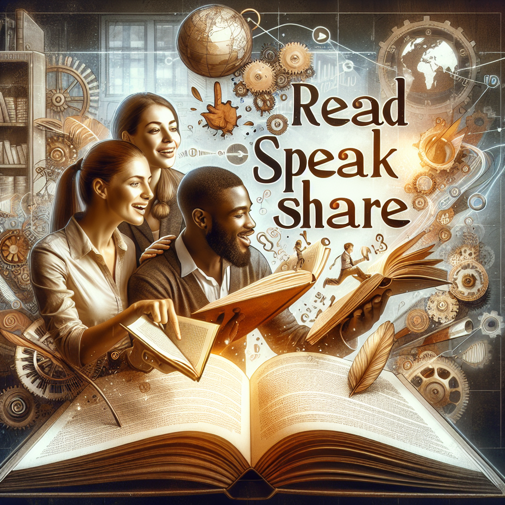 Learn English with Stories: Read, Speak, Share | Cover