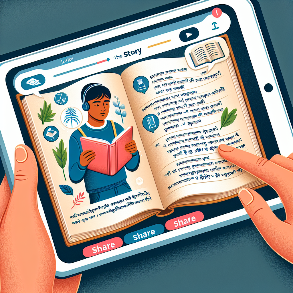 The Story Language App: Improve English by Reading & Sharing | Cover